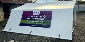 Des abris personnalisés pour la Régie de l'Eau de Mulhouse ! 
