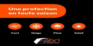 Abri Express, votre allié face aux intempéries !